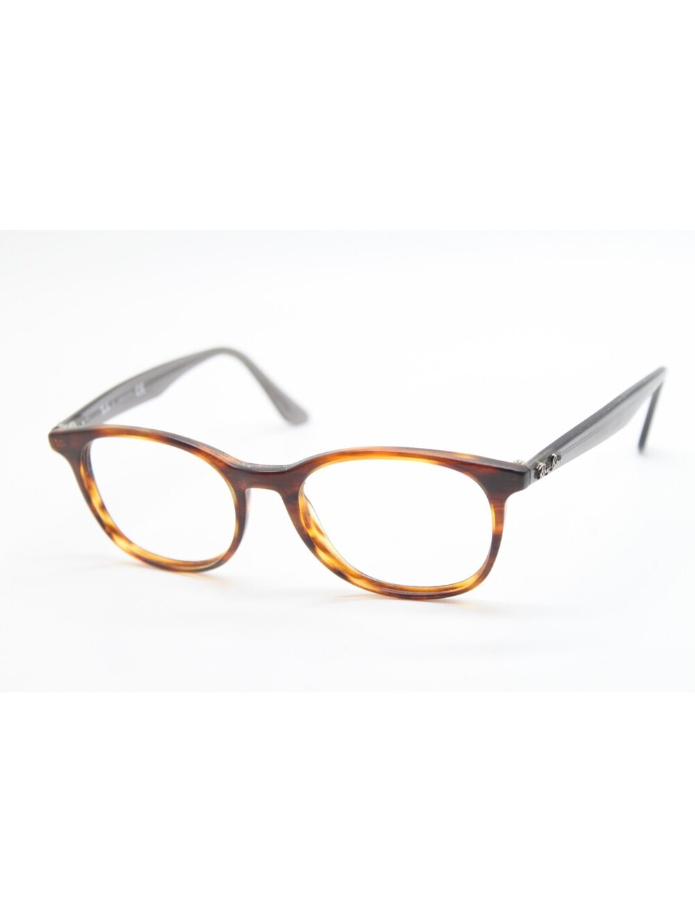 RAY-BAN RB 5356 MATTE BROWN TORTOISE GREY AUTHENTIC EYEGLASSES 52-19